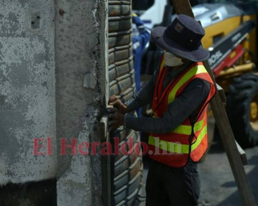 FOTOS: Así avanza la reconstrucción en los mercados de Comayagüela