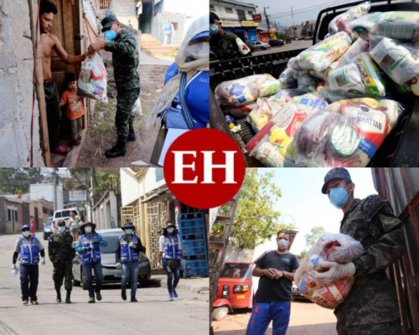 FOTOS: Continúa la entrega de la bolsa solidaria a familias capitalinas