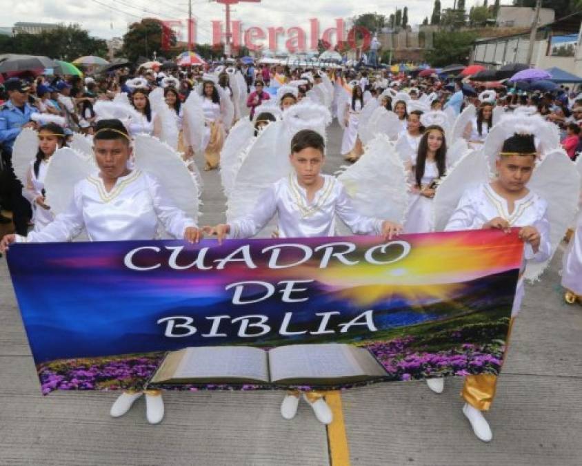 FOTOS: Curiosidades que han marcado los desfiles en Honduras