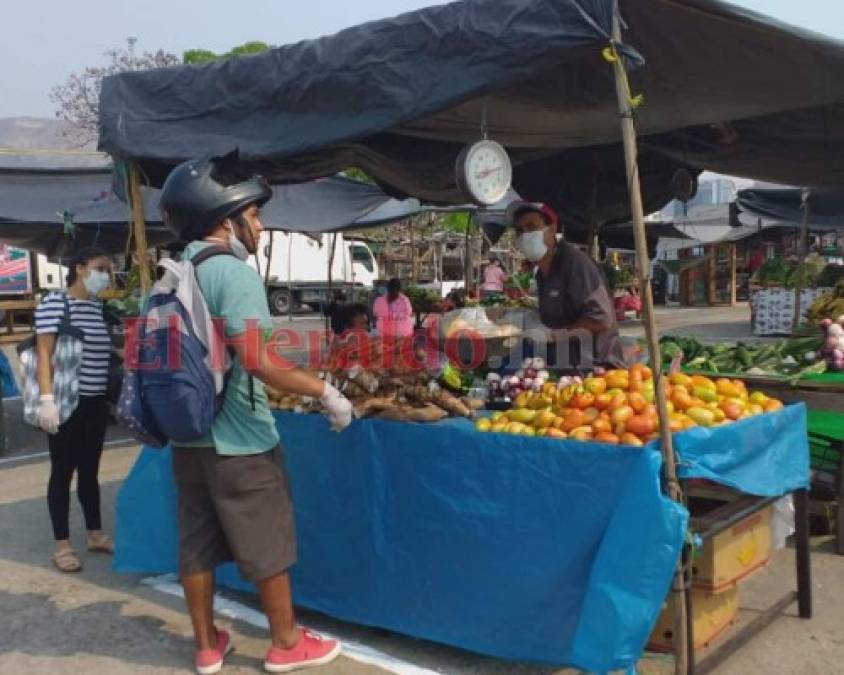 FOTOS: Entre medidas de bioseguridad abre la Feria del Agricultor en la capital