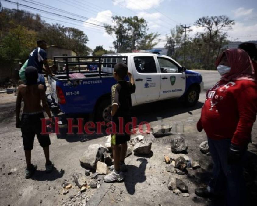 FOTOS: Falta de alimentos deja más protestas durante cuarentena