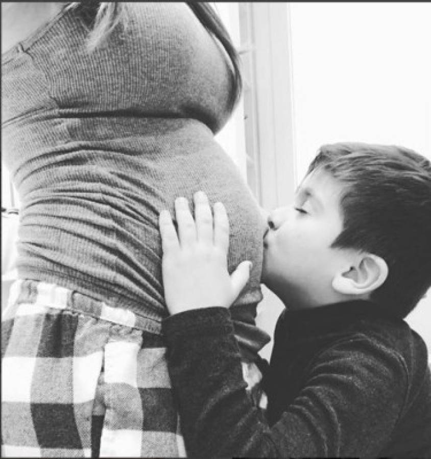 Antonella Roccuzzo comparte tierna foto de su embarazo