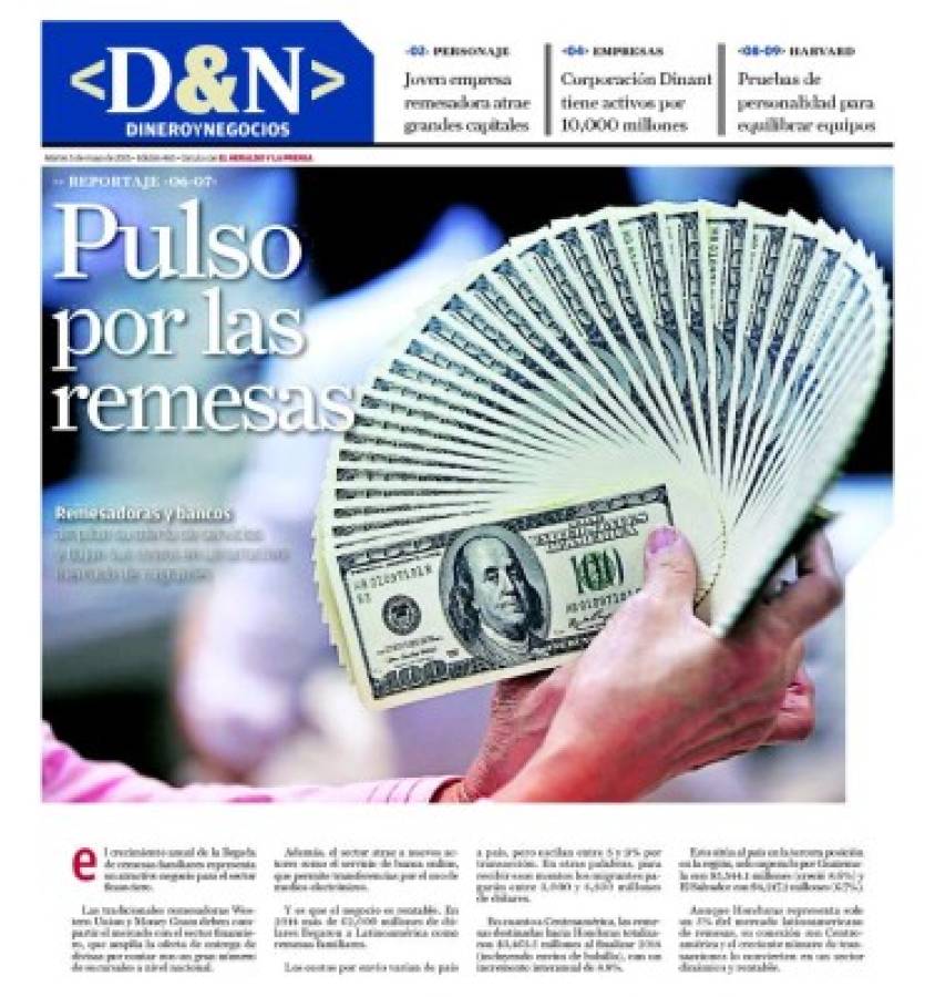 Suplemento Dinero y Negocios de El Heraldo