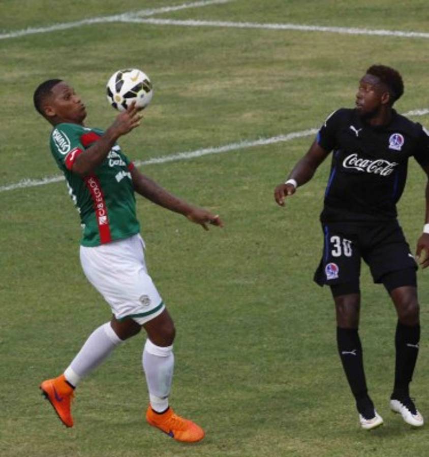 Jairo Puerto le dio el triunfo a Marathón ante Olimpia