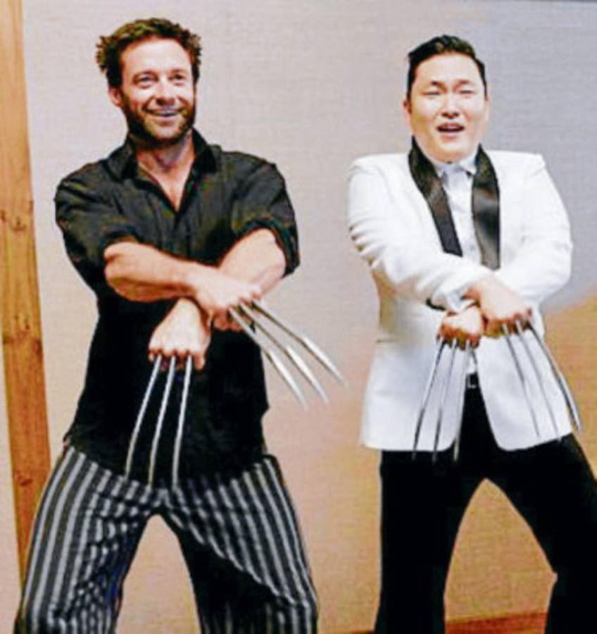 Hugh Jackman baila el 'Gangnam Style”