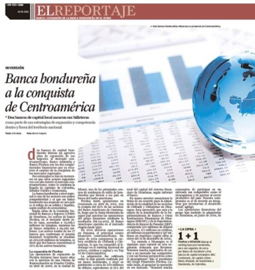 Banca hondureña en expansión