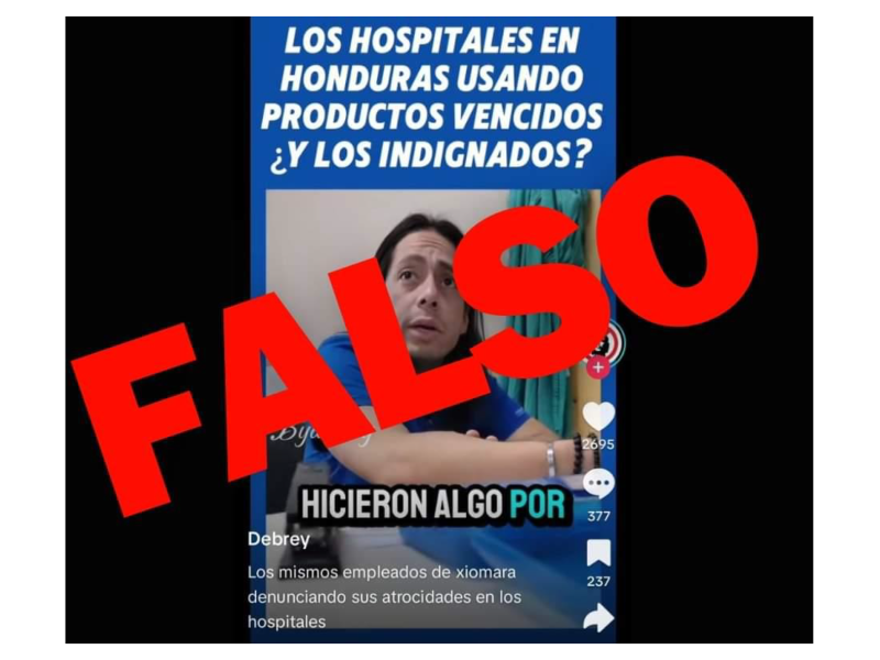 Como es costumbre en las diferentes secretarías de Estado al verse expuestos por actos de corrupción o anomalías, recurren a negar la información en redes con un “Falso”.