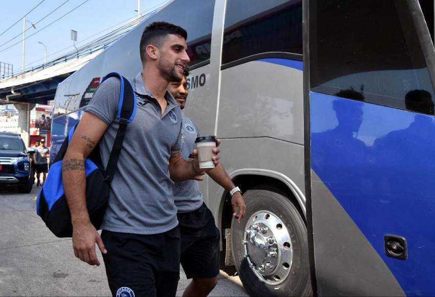 Motagua rumbo a San Pedro Sula previo a la cita ante Tigres