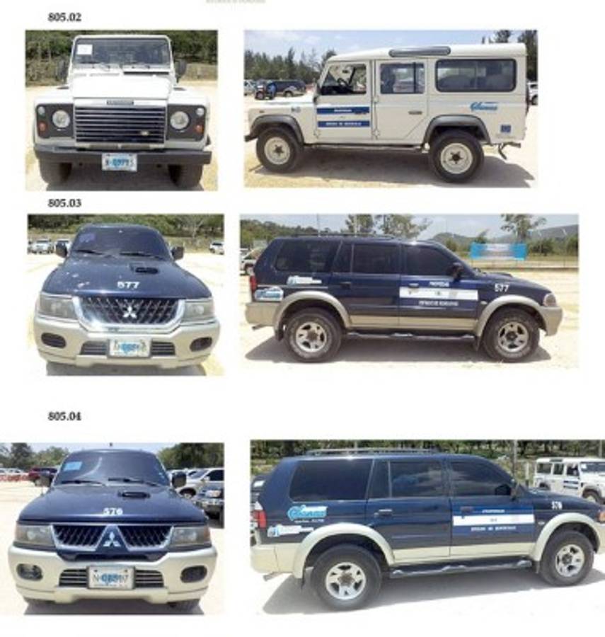 Conozca los carros de lujo en que se conducían ministros hondureños
