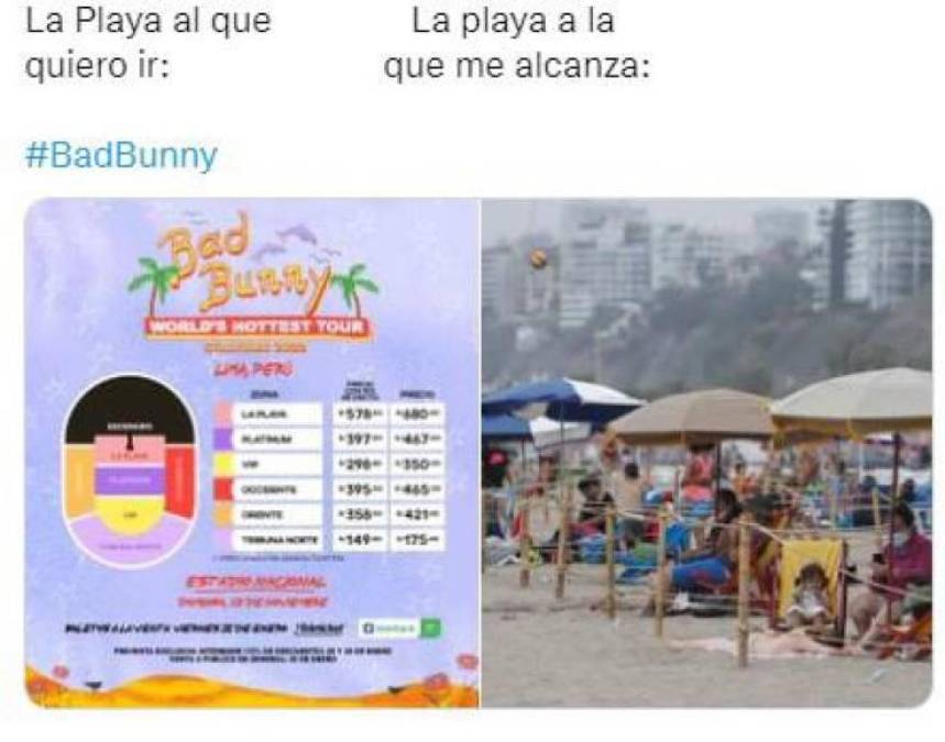 Se agotaron los boletos para el concierto de Bad Bunny y los hondureños llenan de memes las redes