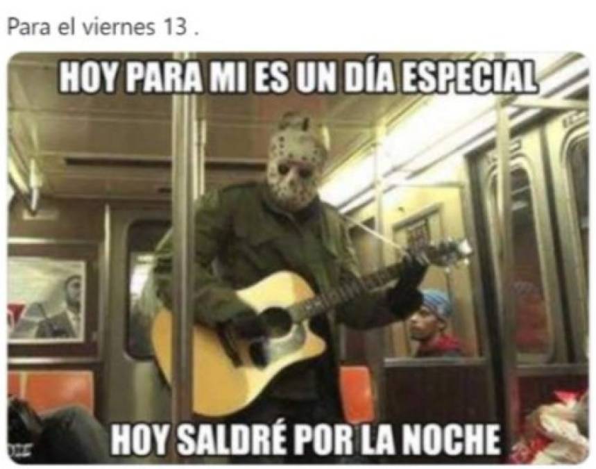 Los mejores y más divertidos memes del viernes 13