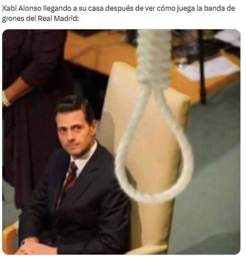 Los memes no perdonan a Real Madrid; Florentino Pérez, Xabi y Mbappé son las víctimas