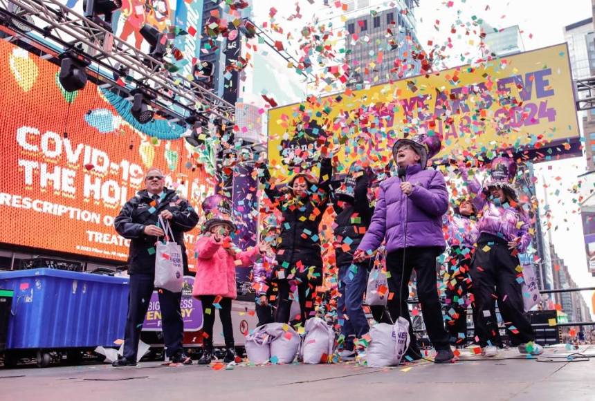 Con luces y festejos: el mundo se prepara para entrar en 2024