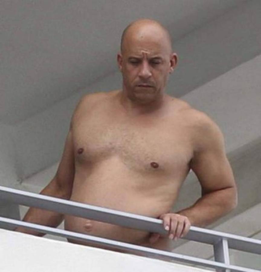 Vin Diesel perdió sus músculos