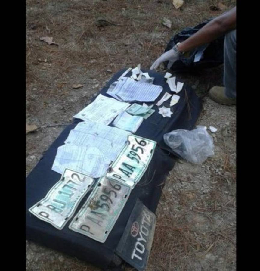 Encuentran carros desmantelados en Danlí