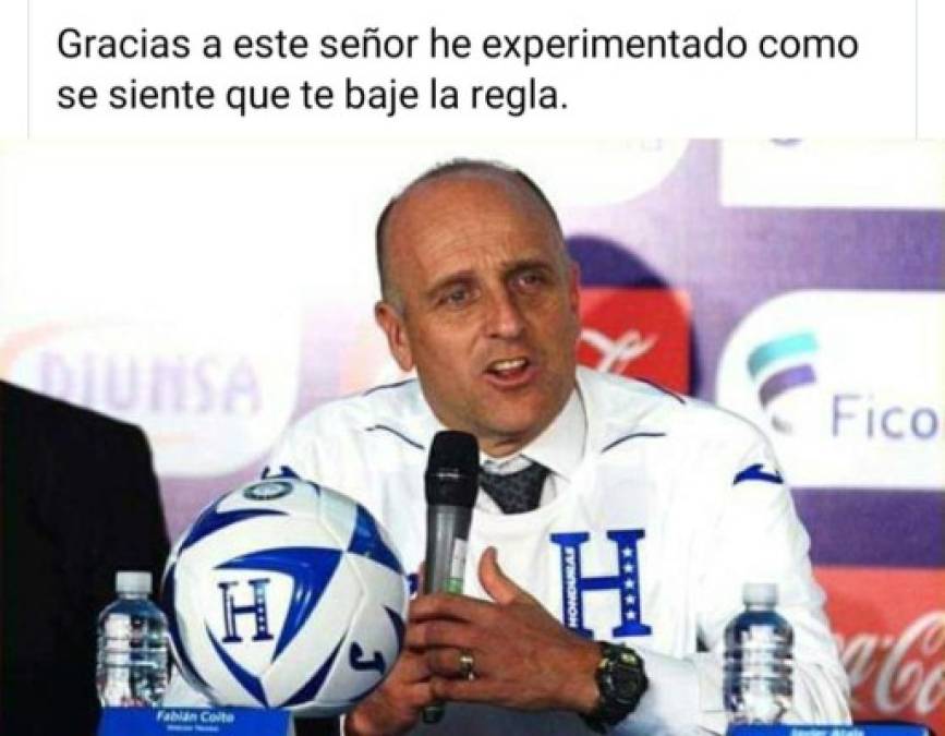 Fabián Coito es el protagonista de memes en la previa Honduras vs Jamaica