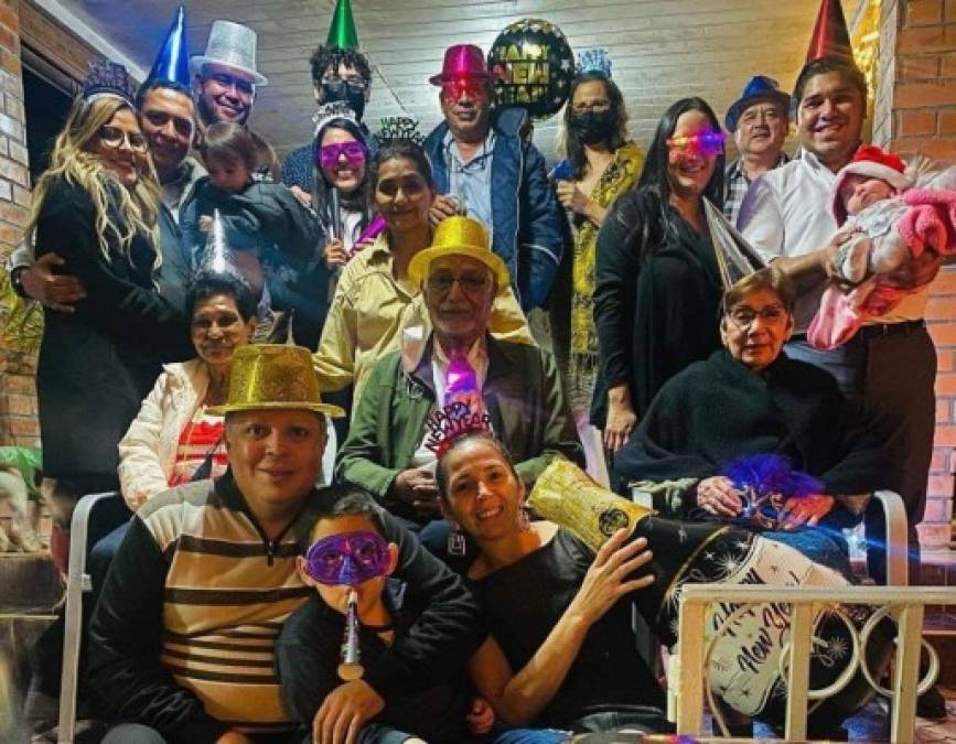 Así celebraron la llegada de Año Nuevo los famosos hondureños (FOTOS)