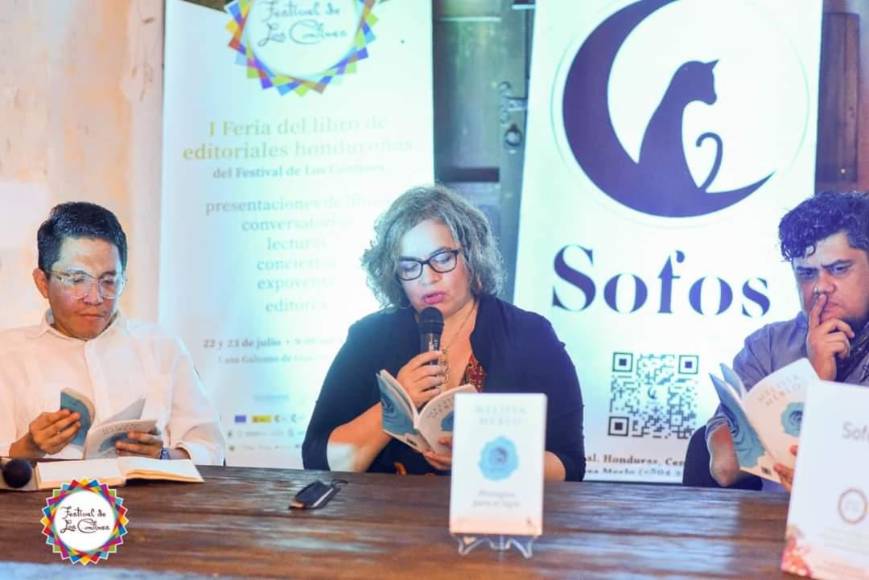 Autores hondureños presentan sus obras en Los Confines