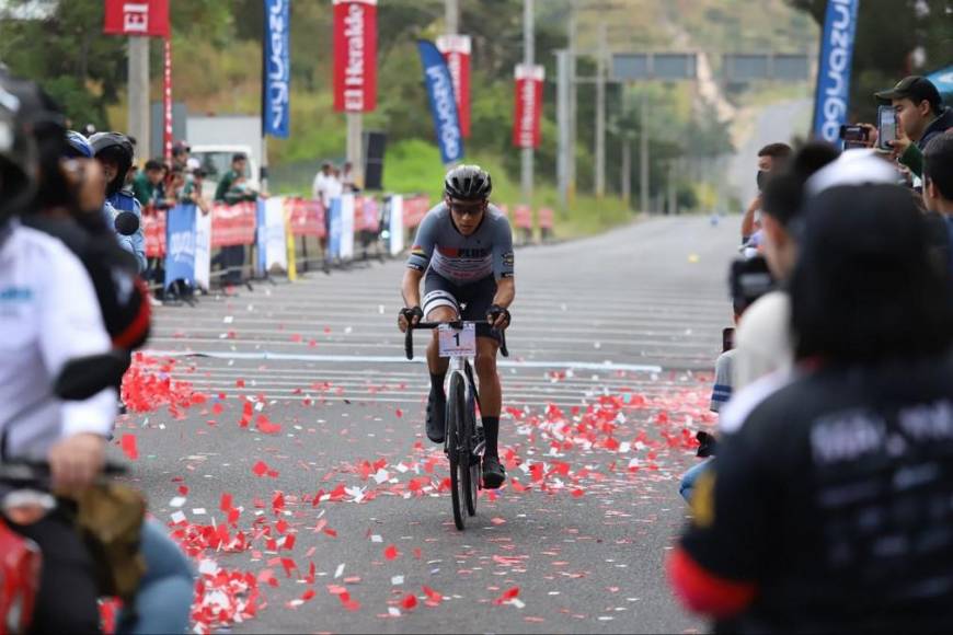 Así ratificó Luis López su condición de mejor ciclista de Honduras