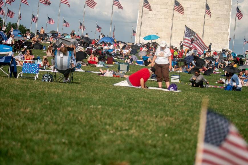 Con desfiles y en familia: así celebraron el Día de la Independencia en EE UU