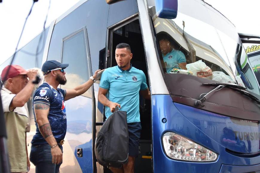 Sonriente e inspirado, así llega el Motagua al Carlos Miranda para enfrentar a Victoria