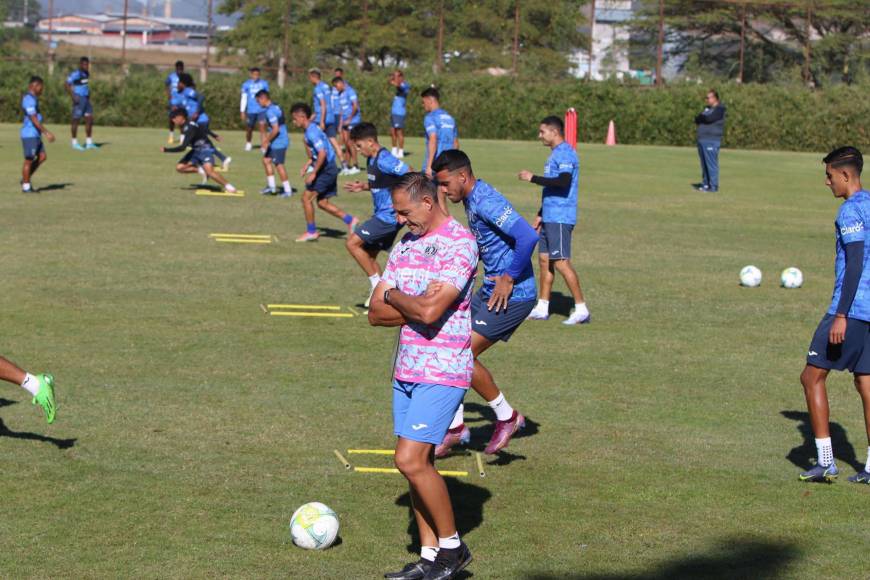 Motagua entrena a todo vapor a dos días de la gran final ante Olimpia utilizando falsos jugadores blancos