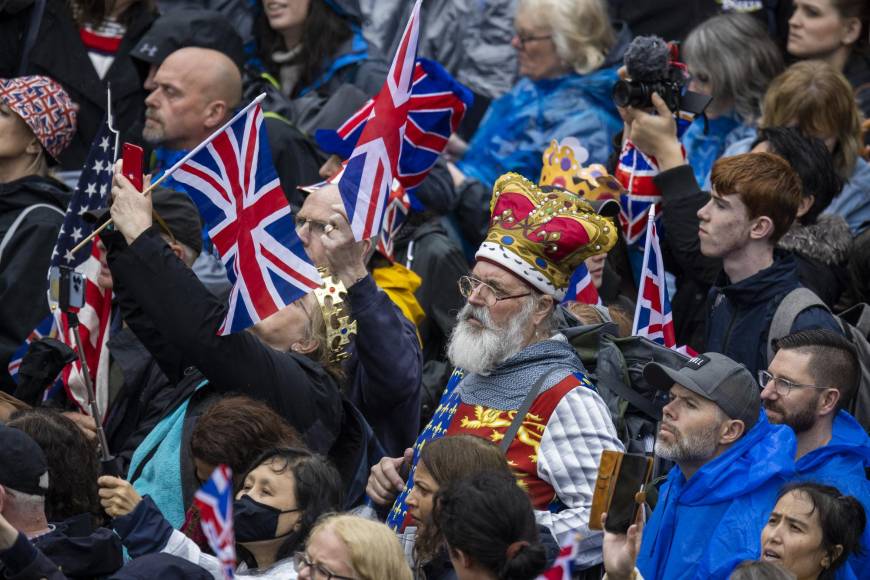 Londres celebra coronación del rey Carlos III y la reina Camila