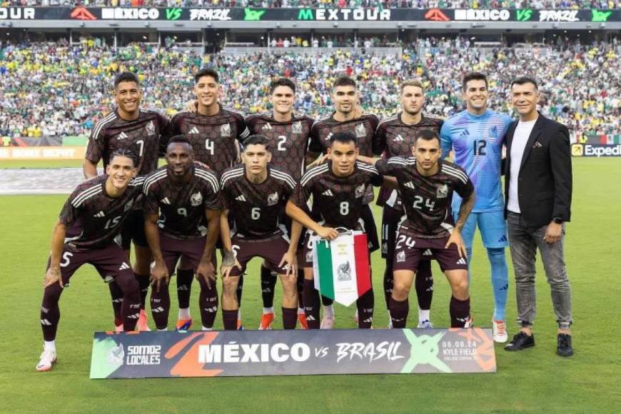 Lo que no se vio en TV del México-Brasil: Inesperado gesto de Vinícius Júnior