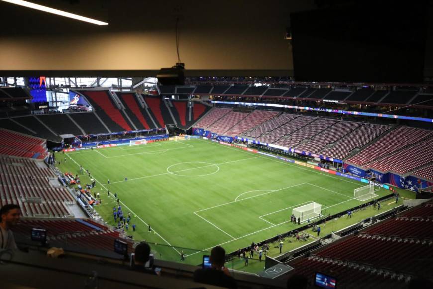 El Argentina-Canadá llena de bellezas el Mercedes-Benz Stadium