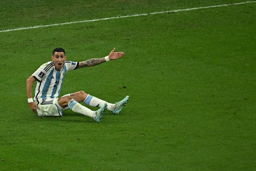 Así fue la polémica jugada de Di María contra Dembelé que terminó en penal