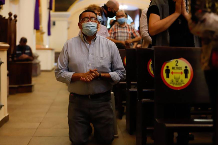 Con devoción y fe: Así se celebra el Miércoles de Ceniza en Honduras