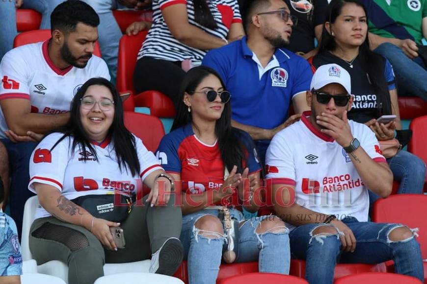 Bellas olimpistas acaparan reflectores en la semifinal contra Motagua