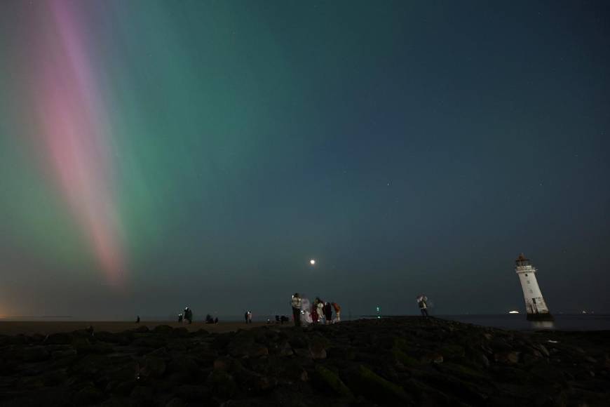 Las deslumbrantes auroras que dejó la tormenta solar en el mundo