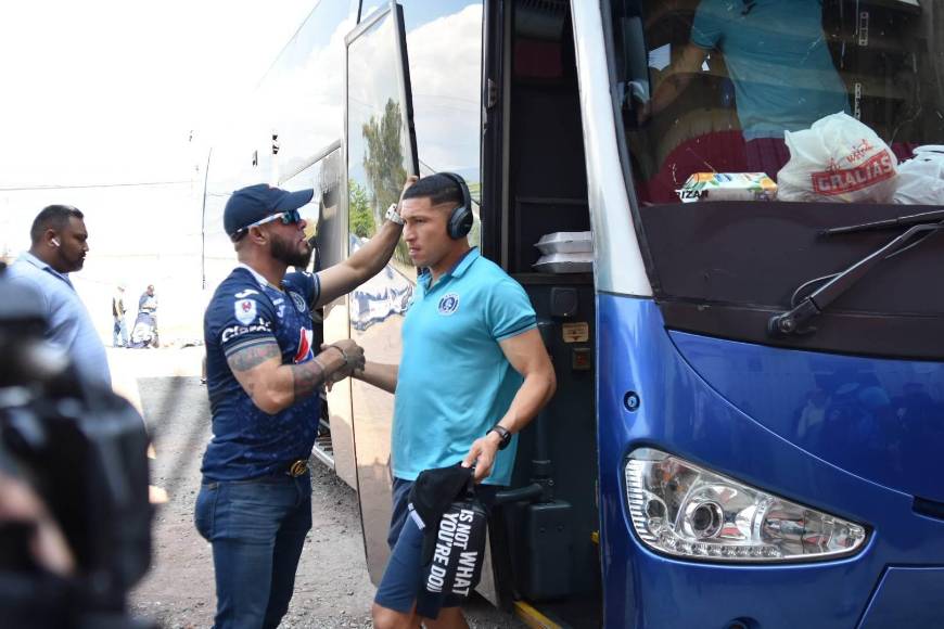 Sonriente e inspirado, así llega el Motagua al Carlos Miranda para enfrentar a Victoria