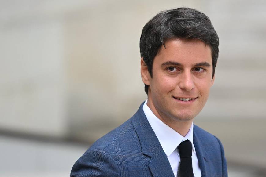 ¿Quién es Gabriel Attal, el niño prodigio francés que ahora es primer ministro?