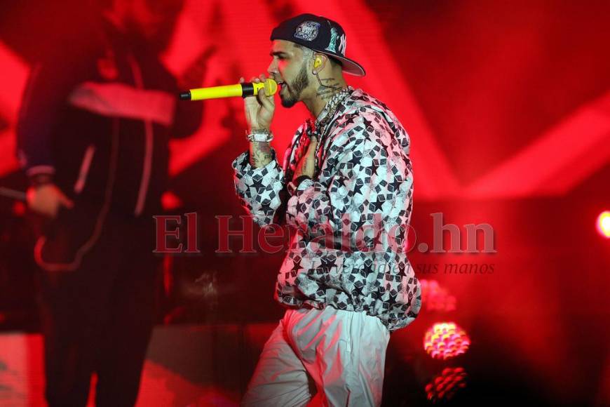 Las mejores imágenes del concierto de Anuel AA en Honduras