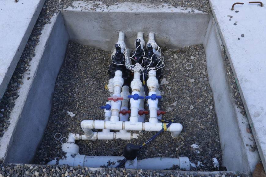 Cancha del estadio Morazán quedó una belleza