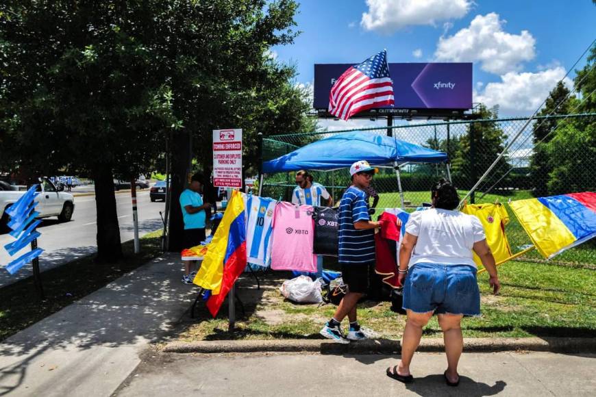Copa América: ¡Ambientazo en la previa de Argentina y Ecuador! Antonela es sensación