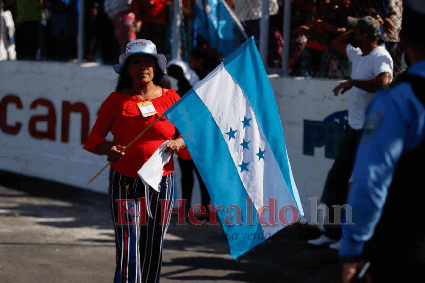 El festejo de los 201 años de Independencia en Honduras en imágenes