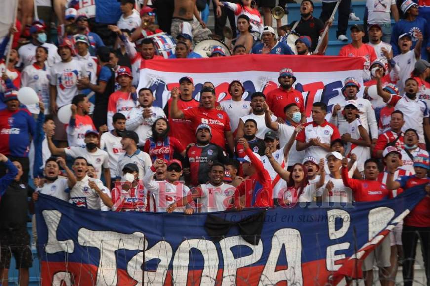 Fiesta, derroche de pasión y orgullo en la semifinal de vuelta entre Olimpia y Motagua