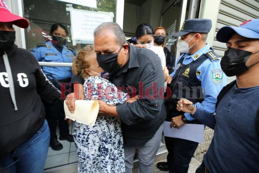 Las imágenes de César Silva tras quedar en libertad