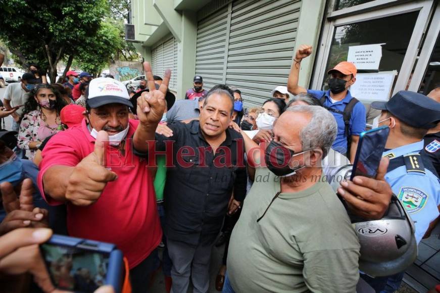 Las imágenes de César Silva tras quedar en libertad