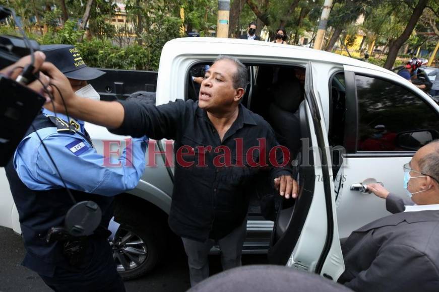 Las imágenes de César Silva tras quedar en libertad