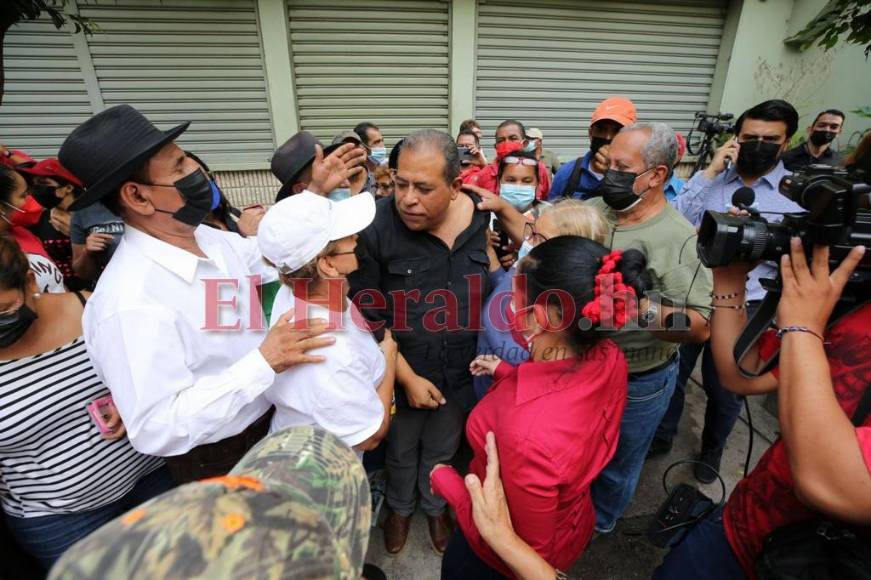 Las imágenes de César Silva tras quedar en libertad