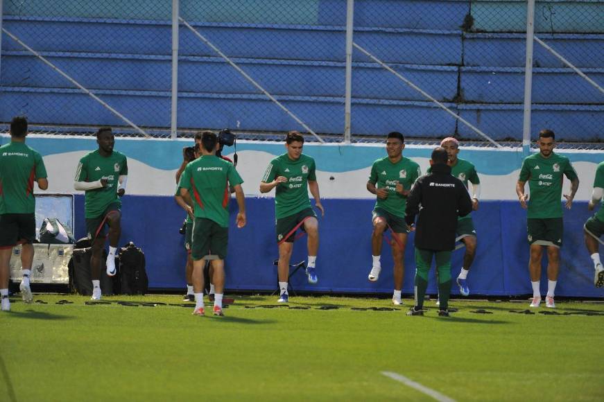 Honduras-México: Así realizaron su último entreno en el Nacional