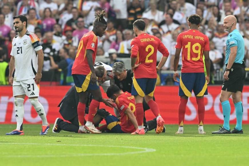 Kroos entre lágrimas, tristeza de Alemania y festejo de España por pase a semifinales de Eurocopa