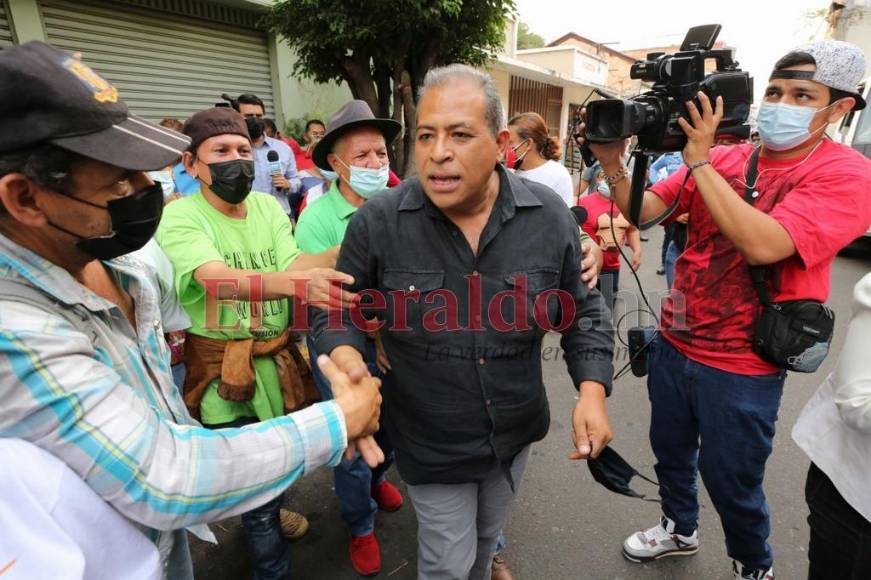 Las imágenes de César Silva tras quedar en libertad