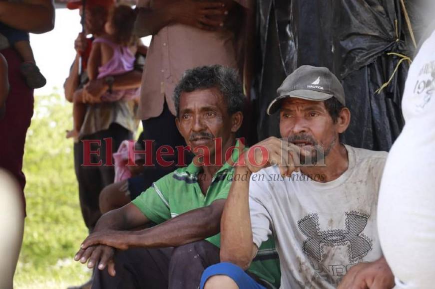 Desolados y a la espera de ayuda están decenas de familias en excampos bananeros