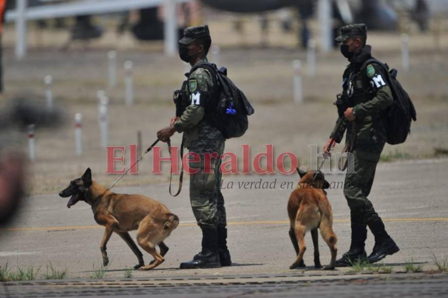 Preparativos de la extradición de JOH a EEUU en 18 imágenes