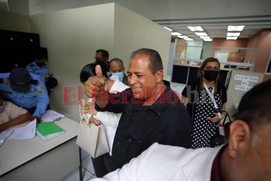 Las imágenes de César Silva tras quedar en libertad